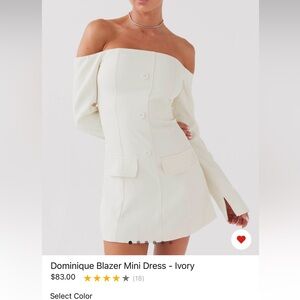 Peppermayo blazer dress